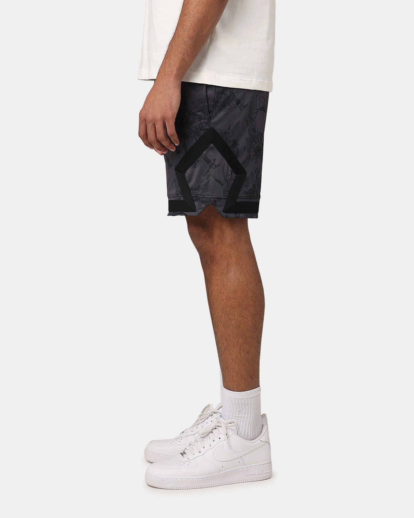 Jordan DRI-Fit Sport Printed Diamond Shorts Black/Dark Shadow