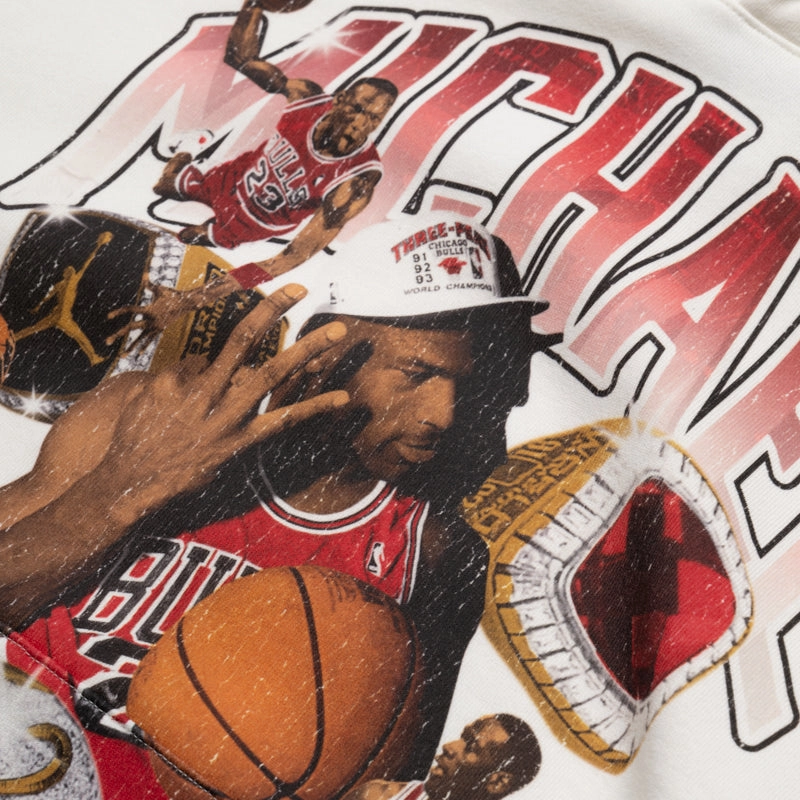 Jordan Flight Fleece Graphic Pullover Hoodie - Sail