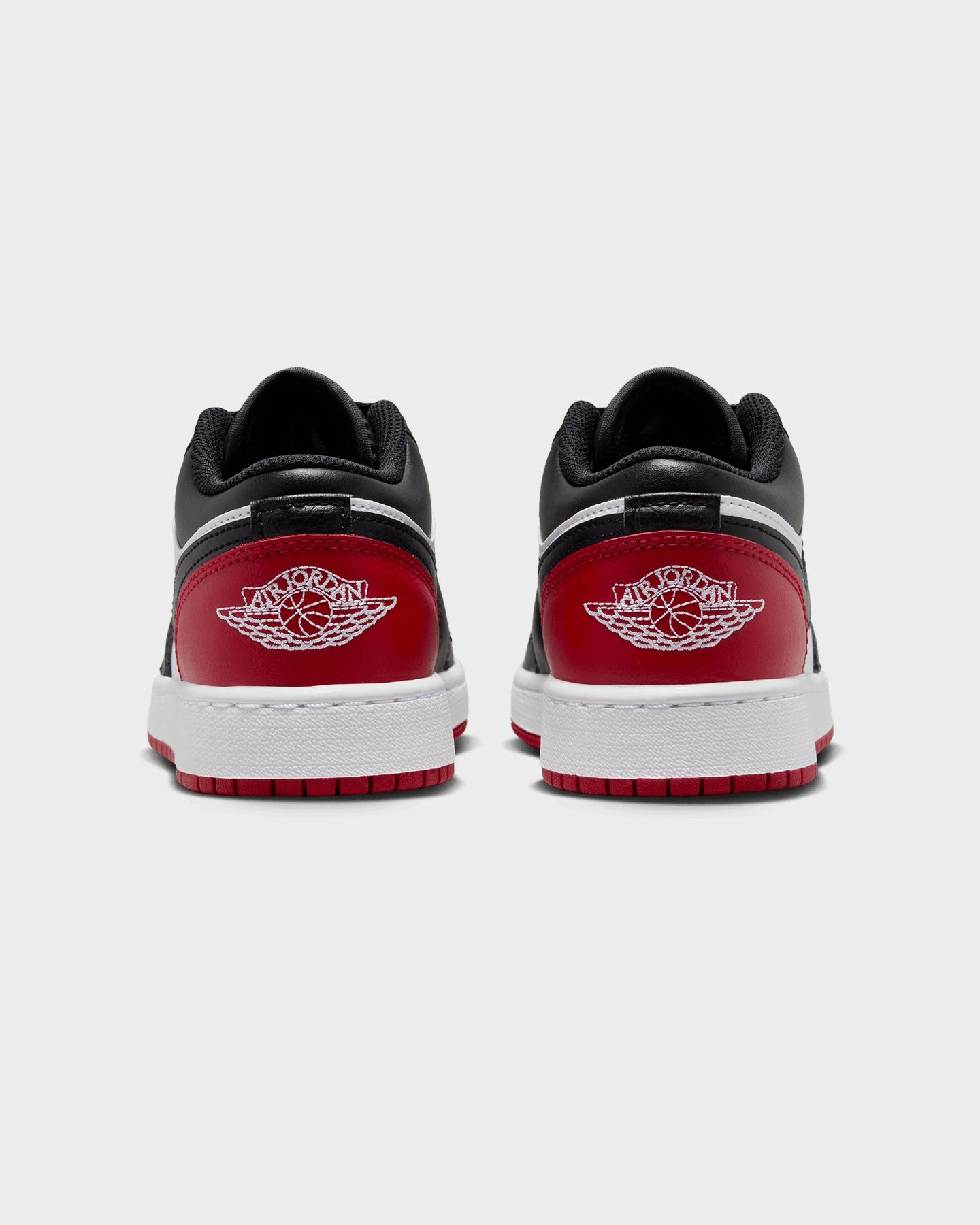 Jordan Kids' Air Jordan 1 Low BG Bred Toe White/Black