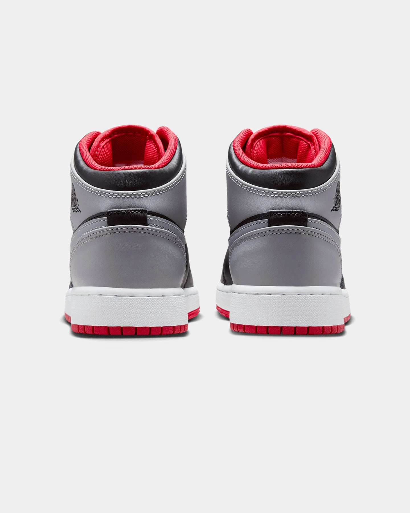 Jordan Kids' Air Jordan 1 Mid (GS) Black/Cement Grey