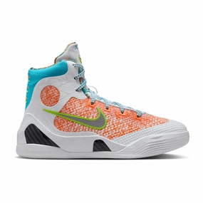 Kobe IX Elite High Protro 'What The Kobe?' (GS) - White/Chlorine Blue/Black