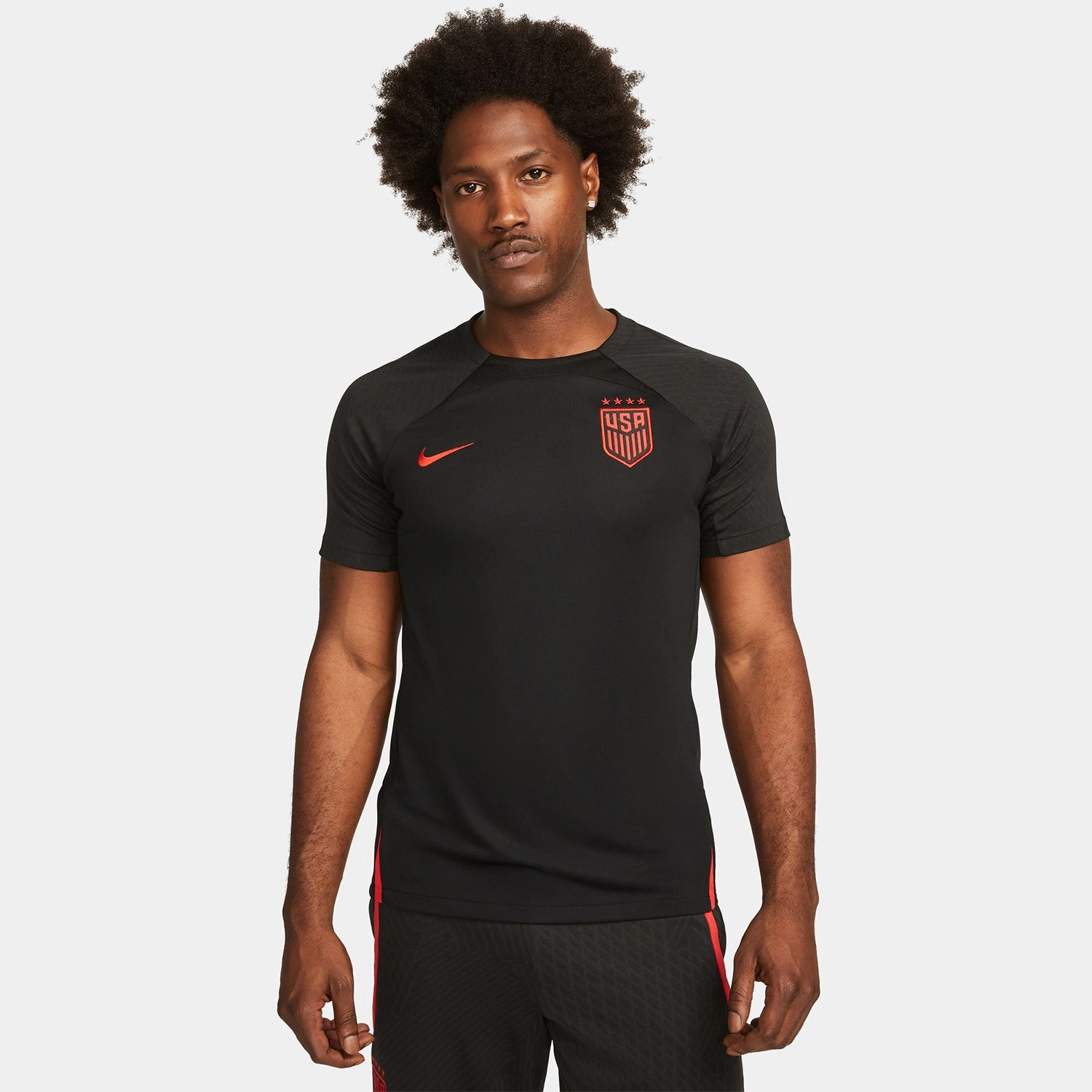 Men's Nike USWNT Strike Black Training Jersey