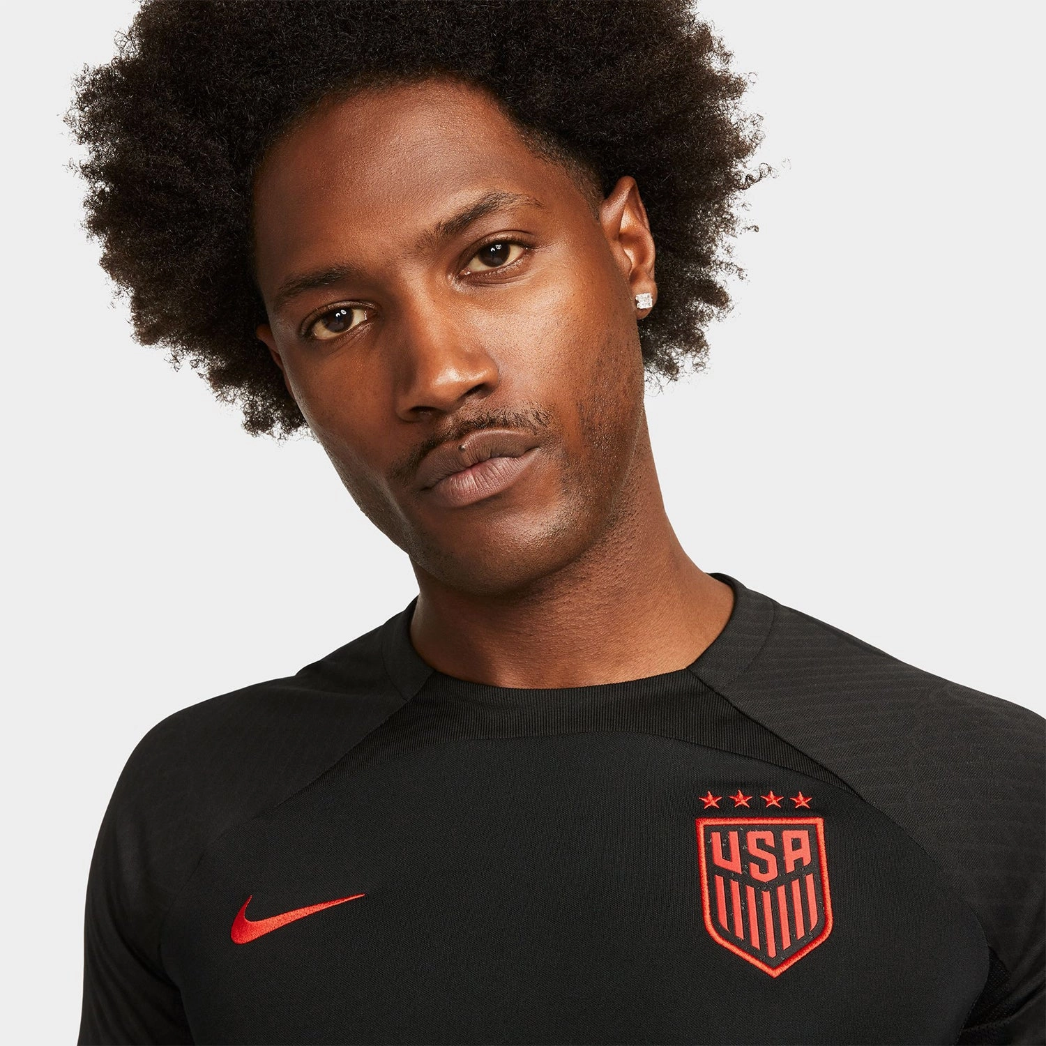 Men's Nike USWNT Strike Black Training Jersey