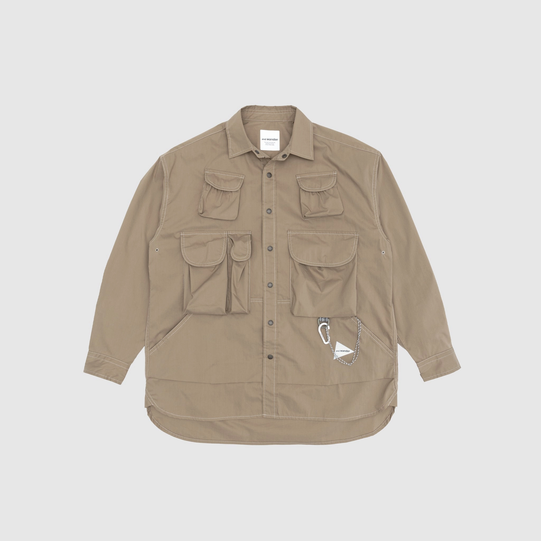 MULTI POCKET L/S SHIRT