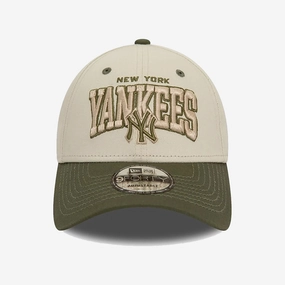 New Era | NEW YORK YANKEES CROWN IVORY 9FORTY ADJUSTABLE CAP  { WHITE