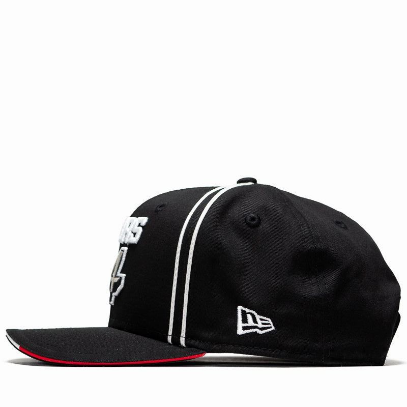 New Era Alpine x San Antonio Spurs Austin 9FIFTY Pre-Curve Snapback - Black