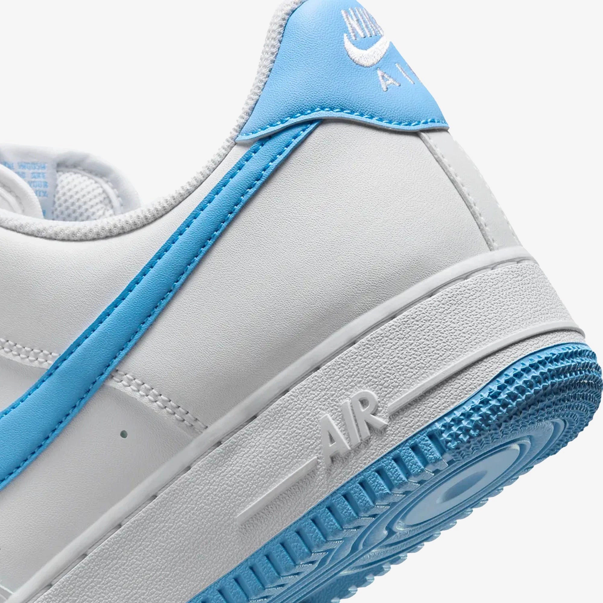 Nike | AIR FORCE 1 '07 { WHITE/AQUARIUS BLUE-WHITE