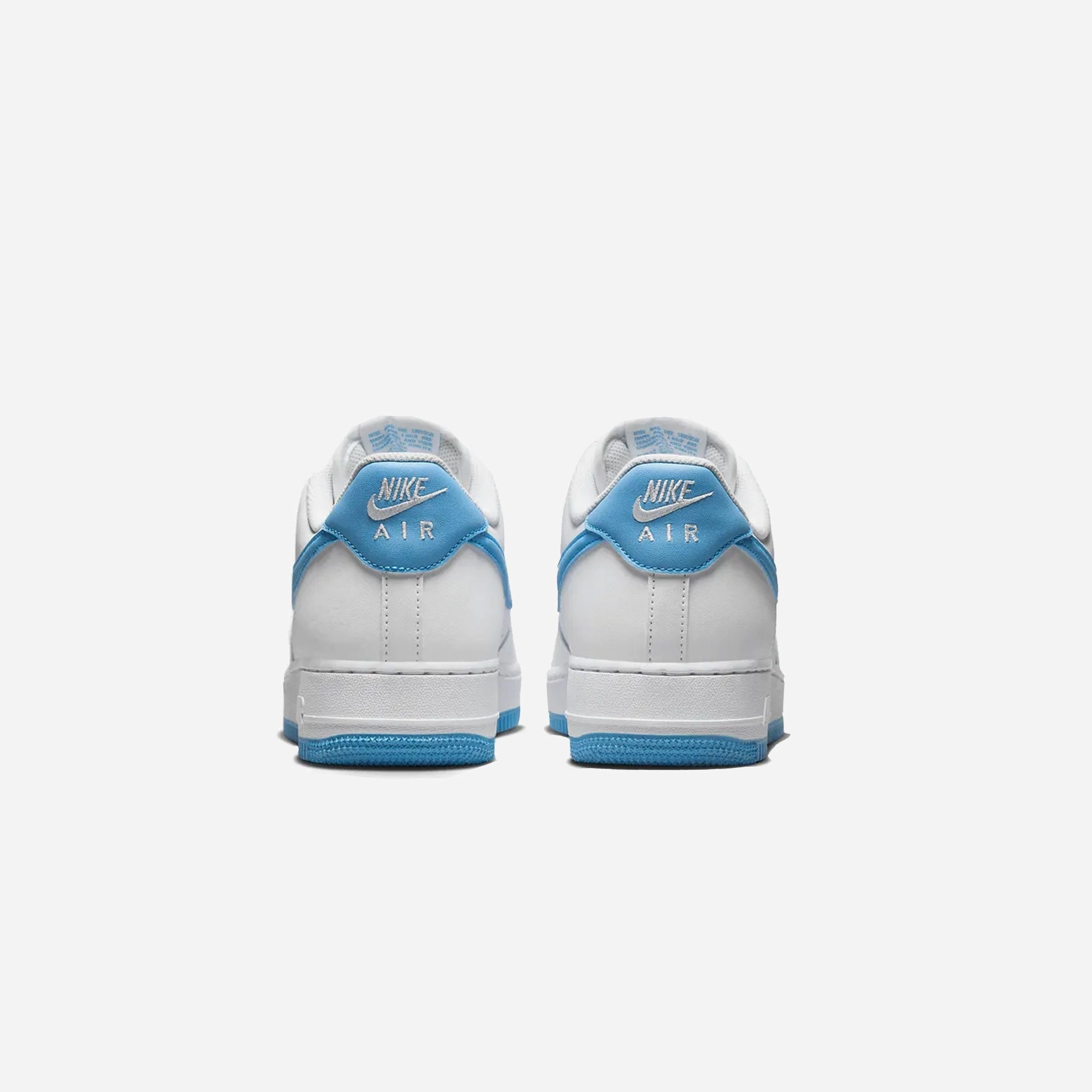 Nike | AIR FORCE 1 '07 { WHITE/AQUARIUS BLUE-WHITE
