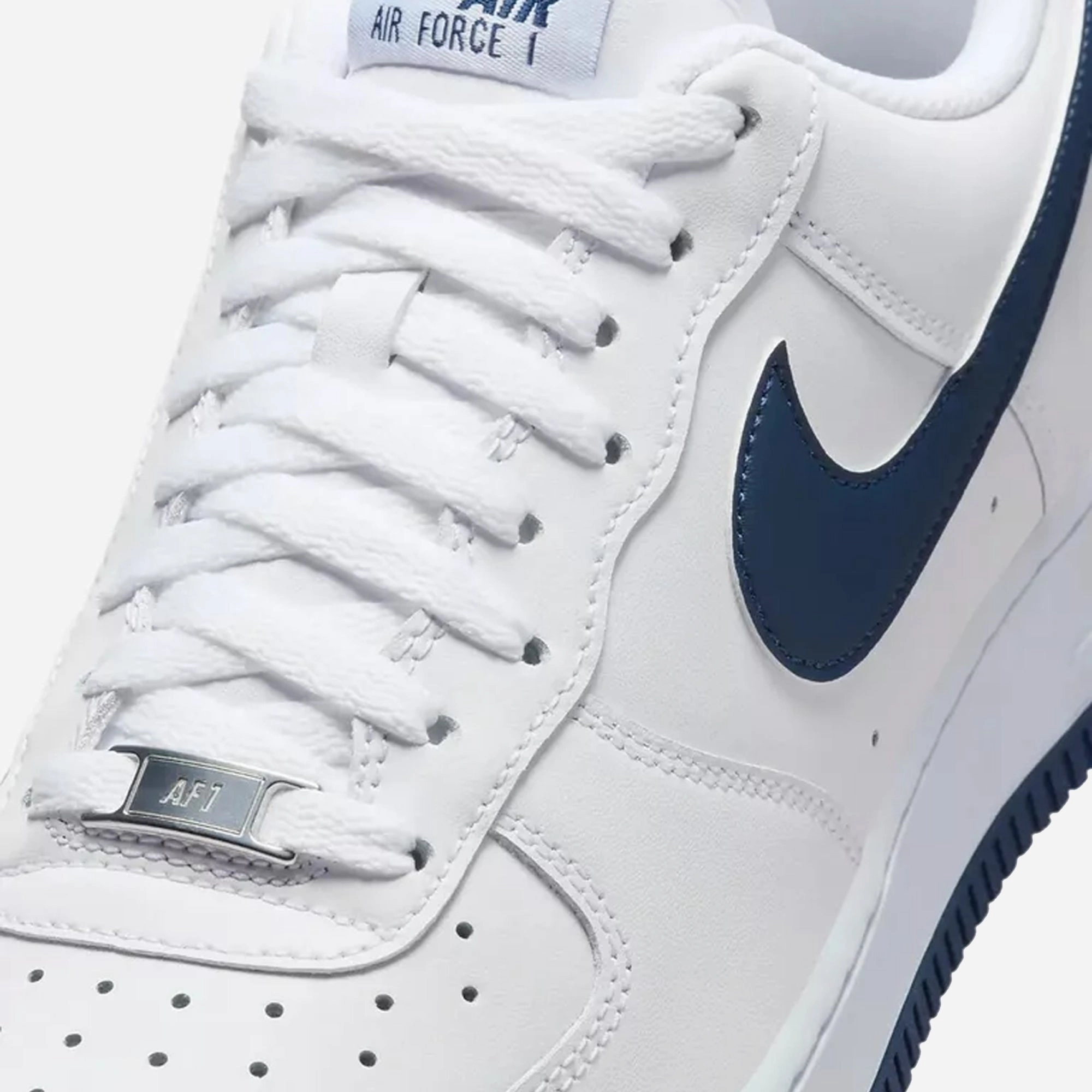 NIKE | AIR FORCE 1 '07 { WHITE/MIDNIGHT NAVY-WHITE