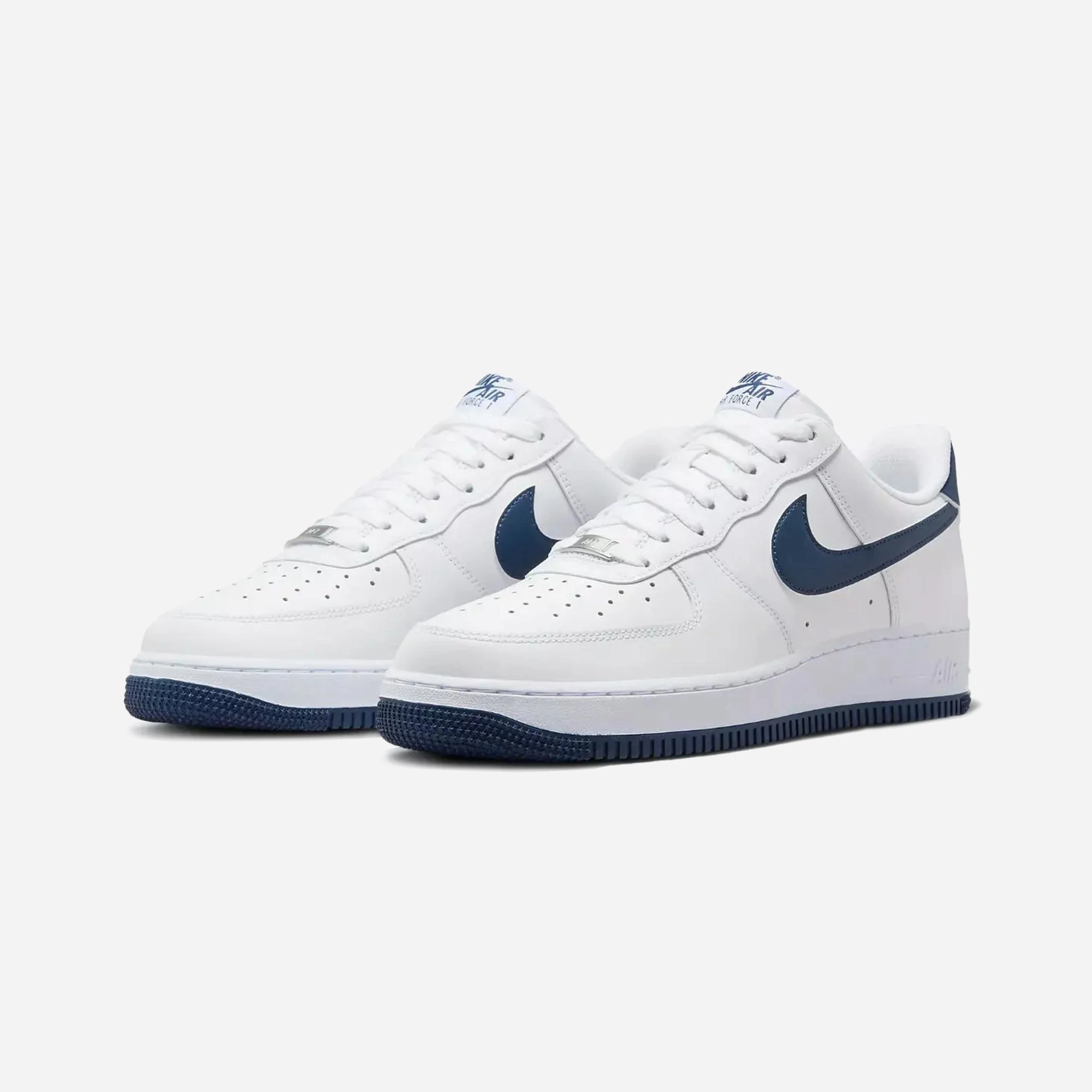 NIKE | AIR FORCE 1 '07 { WHITE/MIDNIGHT NAVY-WHITE