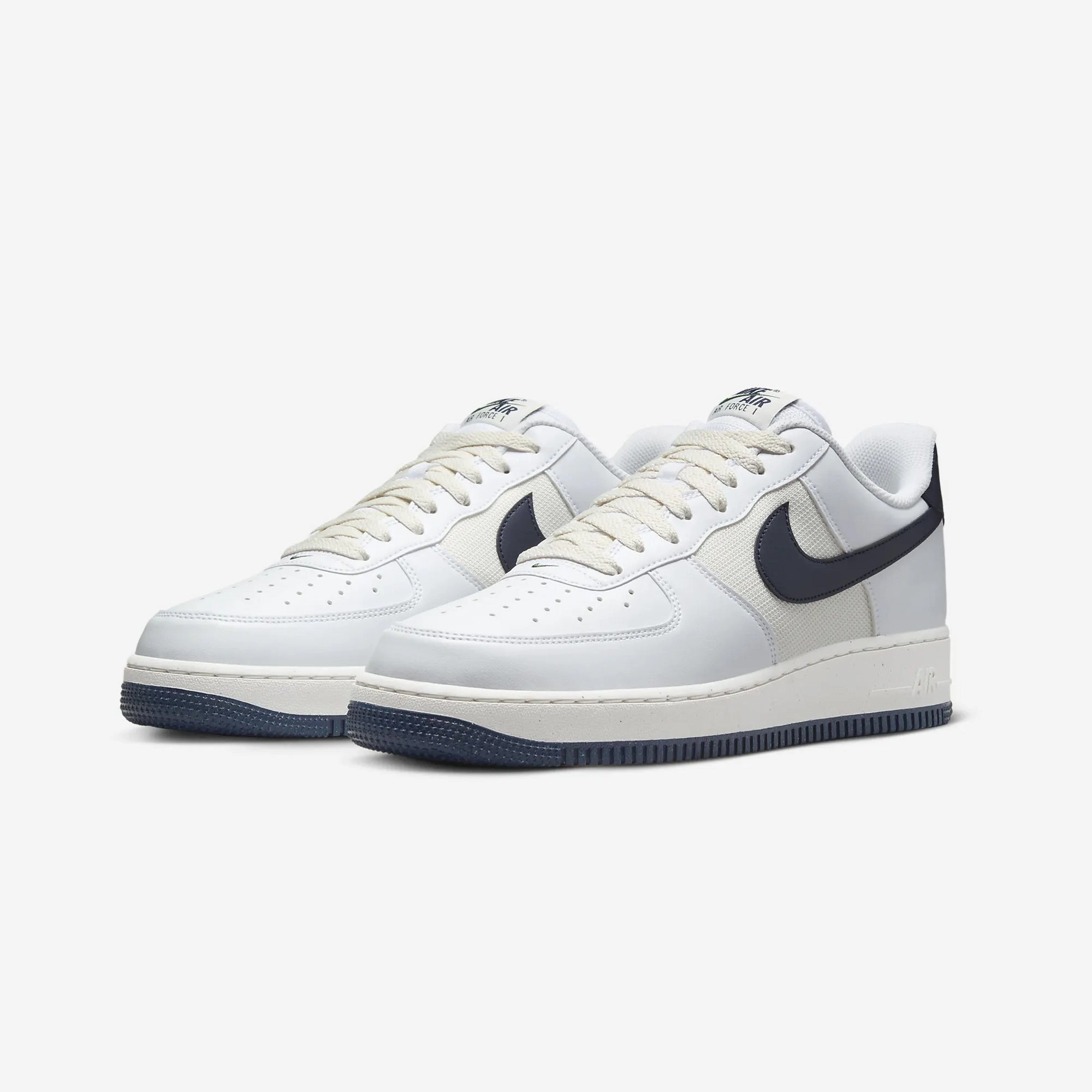 Nike | AIR FORCE 1 '07 { WHITE/OBSIDIAN-FIR-PHANTOM