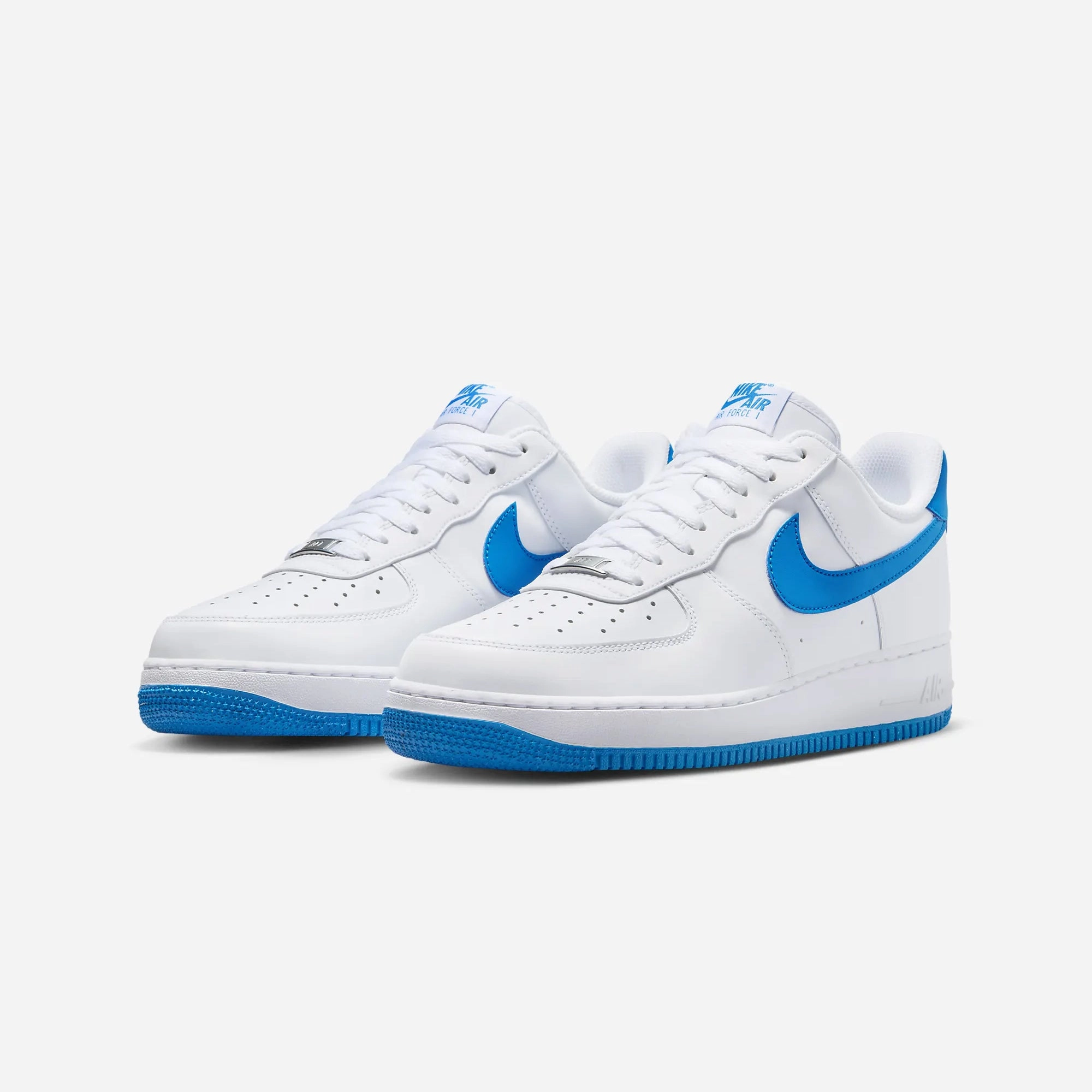 Nike | AIR FORCE 1 '07 { WHITE/PHOTO BLUE-WHITE