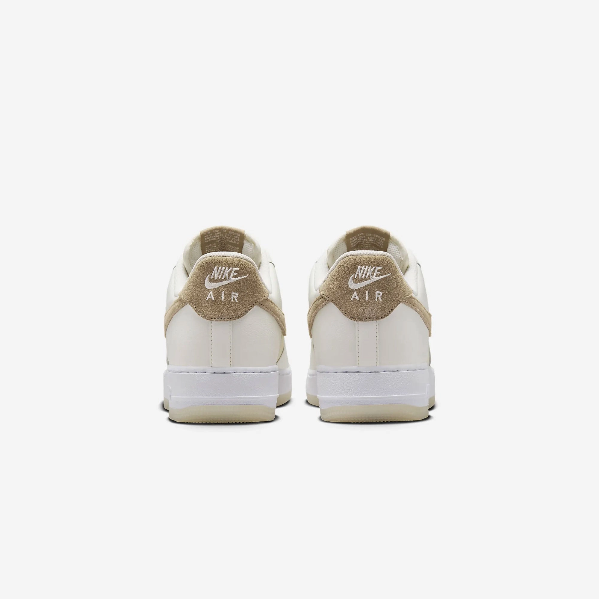 Nike | AIR FORCE 1 '07 LV8 { SAIL/KHAKI-COCONUT MILK-WHITE
