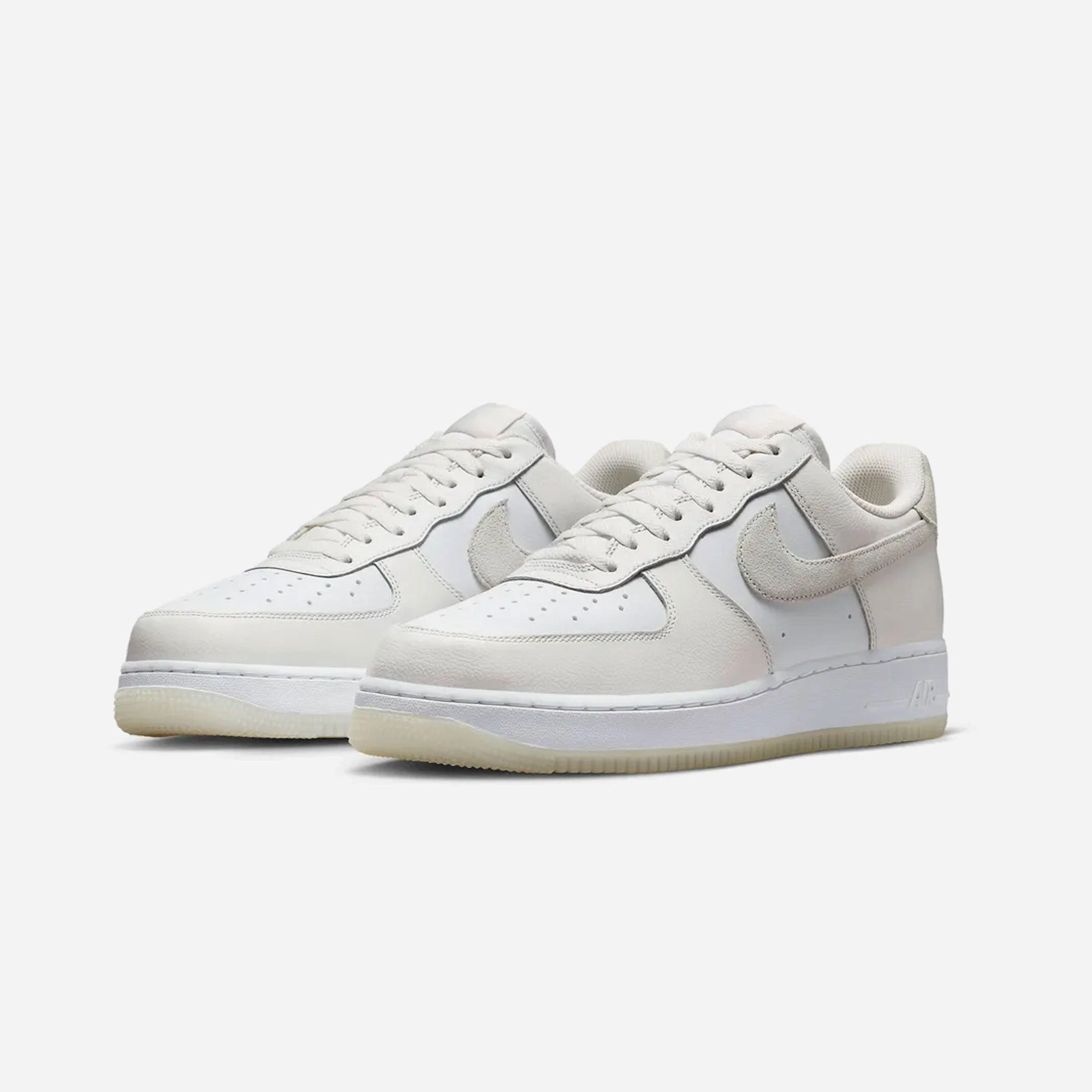 Nike | AIR FORCE 1 '07 LV8 { WHITE/PHANTOM-SUMMIT WHITE