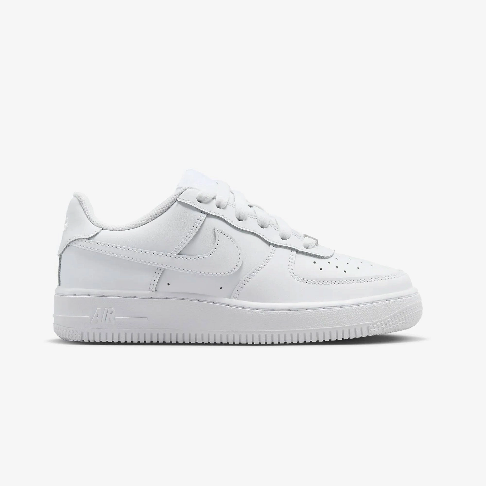 Nike | AIR FORCE 1 LE (GS)  { WHITE/WHITE-WHITE-WHITE
