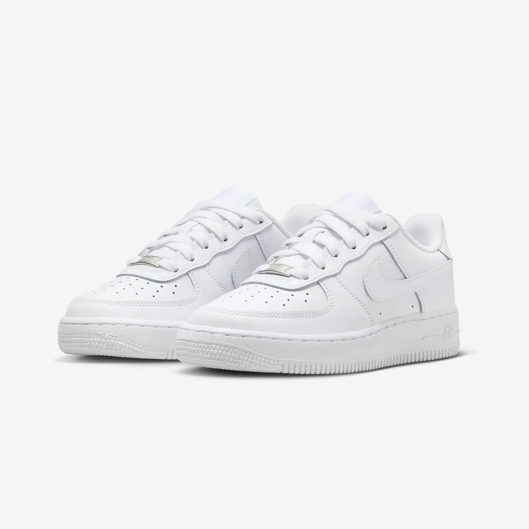 Nike | AIR FORCE 1 LE (GS)  { WHITE/WHITE-WHITE-WHITE