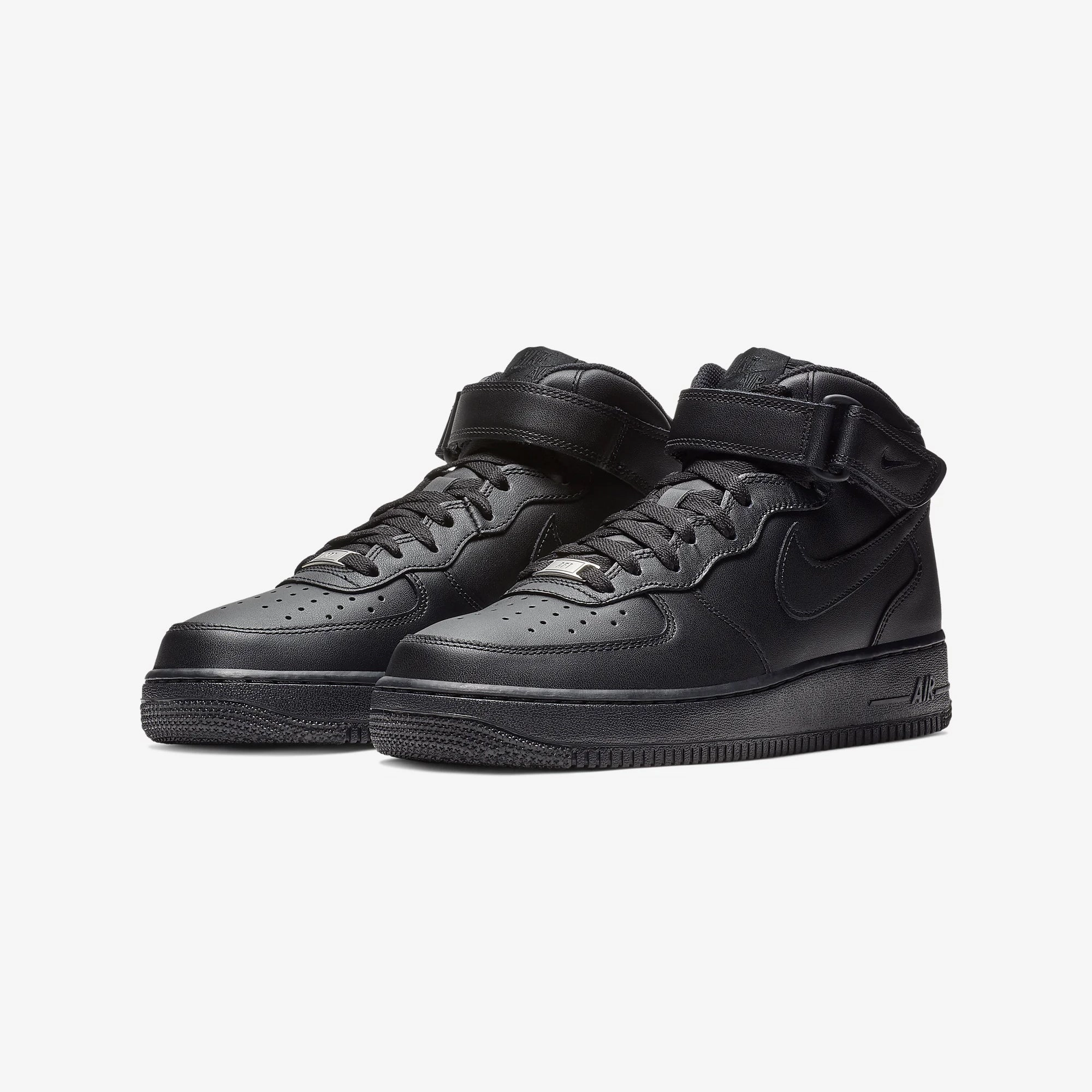 Nike | AIR FORCE 1 MID '07 { BLACK/BLACK