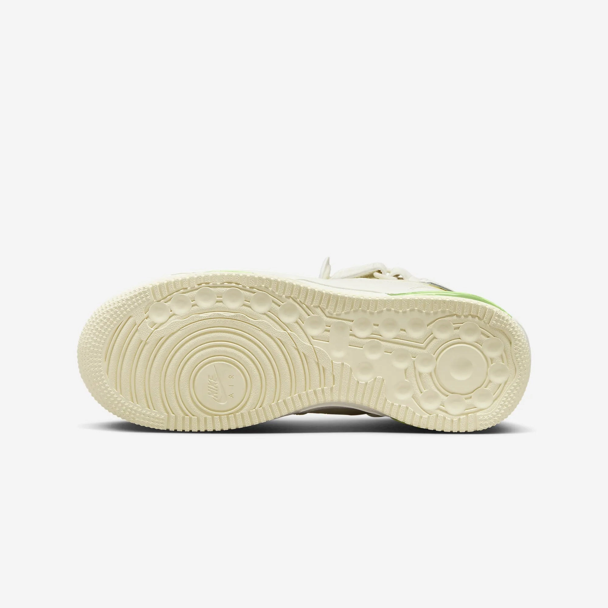 Nike | AIR FORCE 1 MID EVO  { SAIL/COCONUT MILK-LIME BLAST