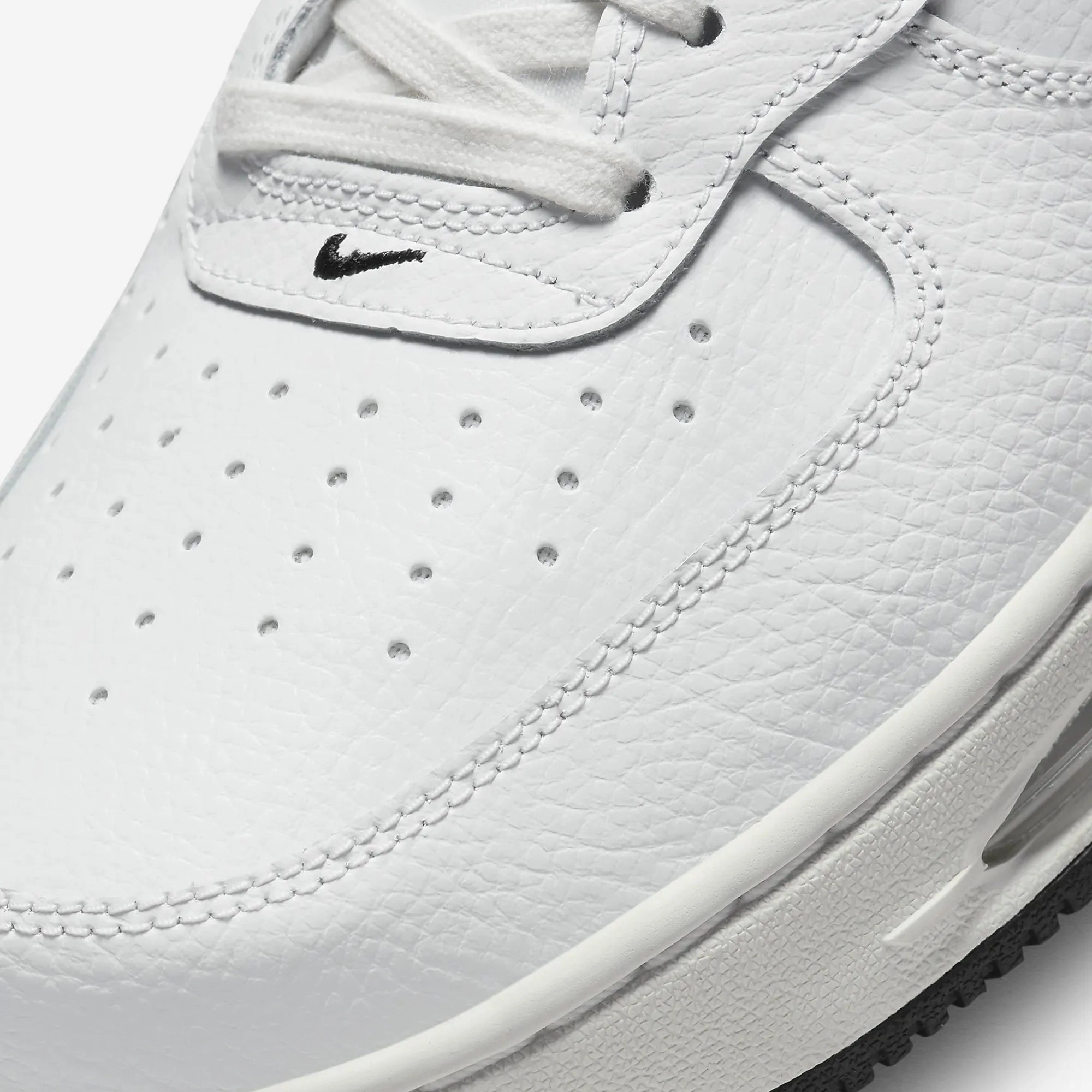 Nike | AIR FORCE 1 MID EVO  { SUMMIT WHITE/BLACK-SAIL