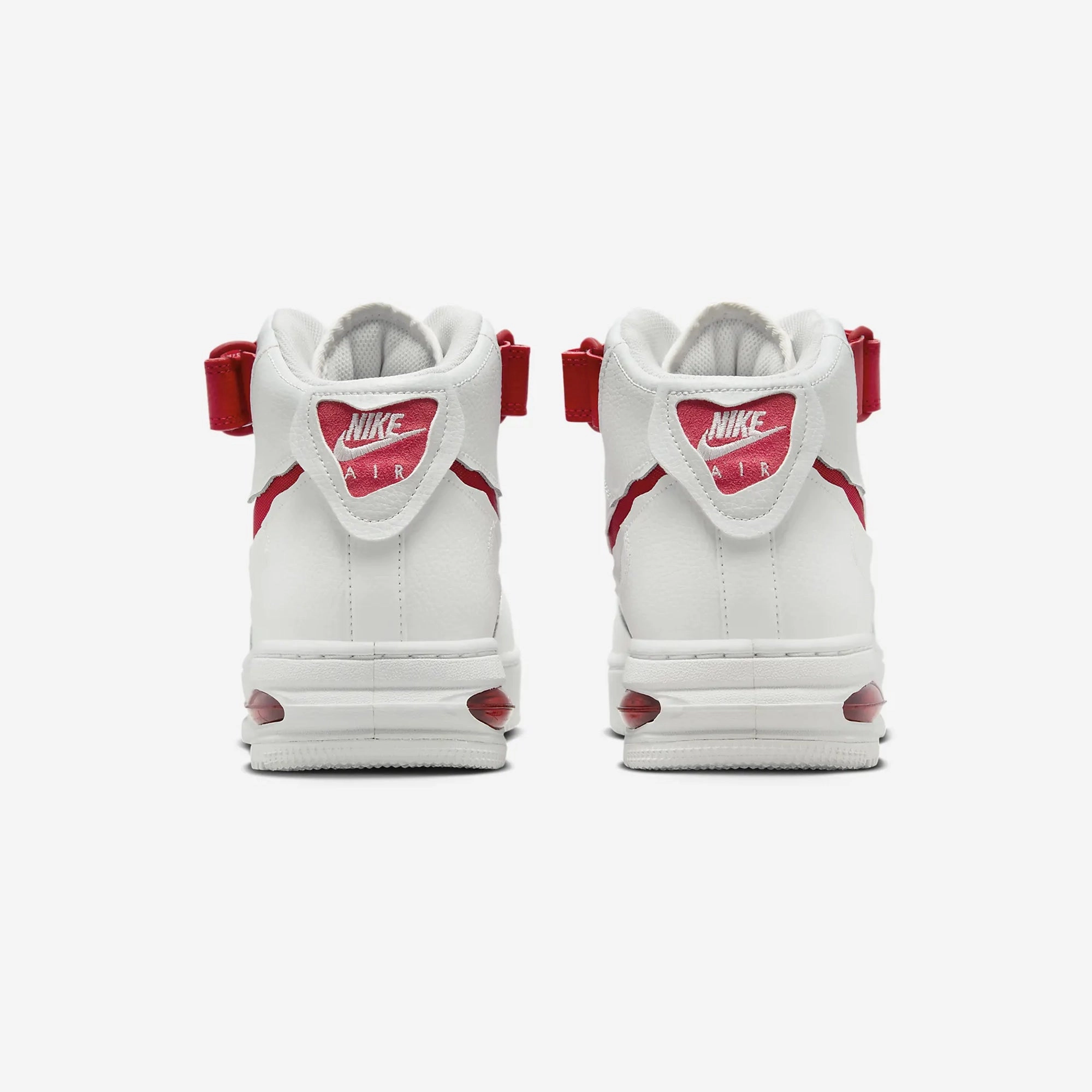 Nike | AIR FORCE 1 MID EVO  { SUMMIT WHITE/UNIVERSITY RED-SUMMIT WHITE