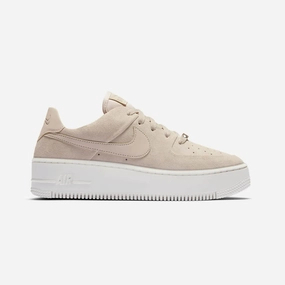 Nike | AIR FORCE 1 SAGE LOW  { PARTICLE BEIGE/PARTICLE BEIGE-PHANTOM