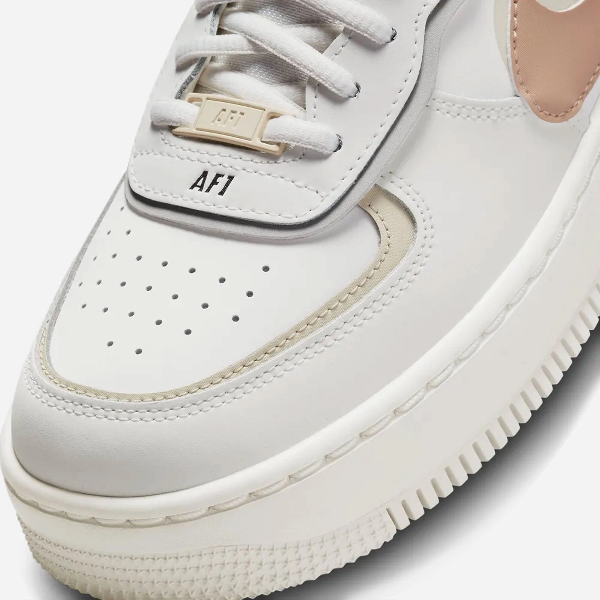 Nike | AIR FORCE 1 SHADOW  { SAIL/HEMP-FOSSIL-LIGHT BONE