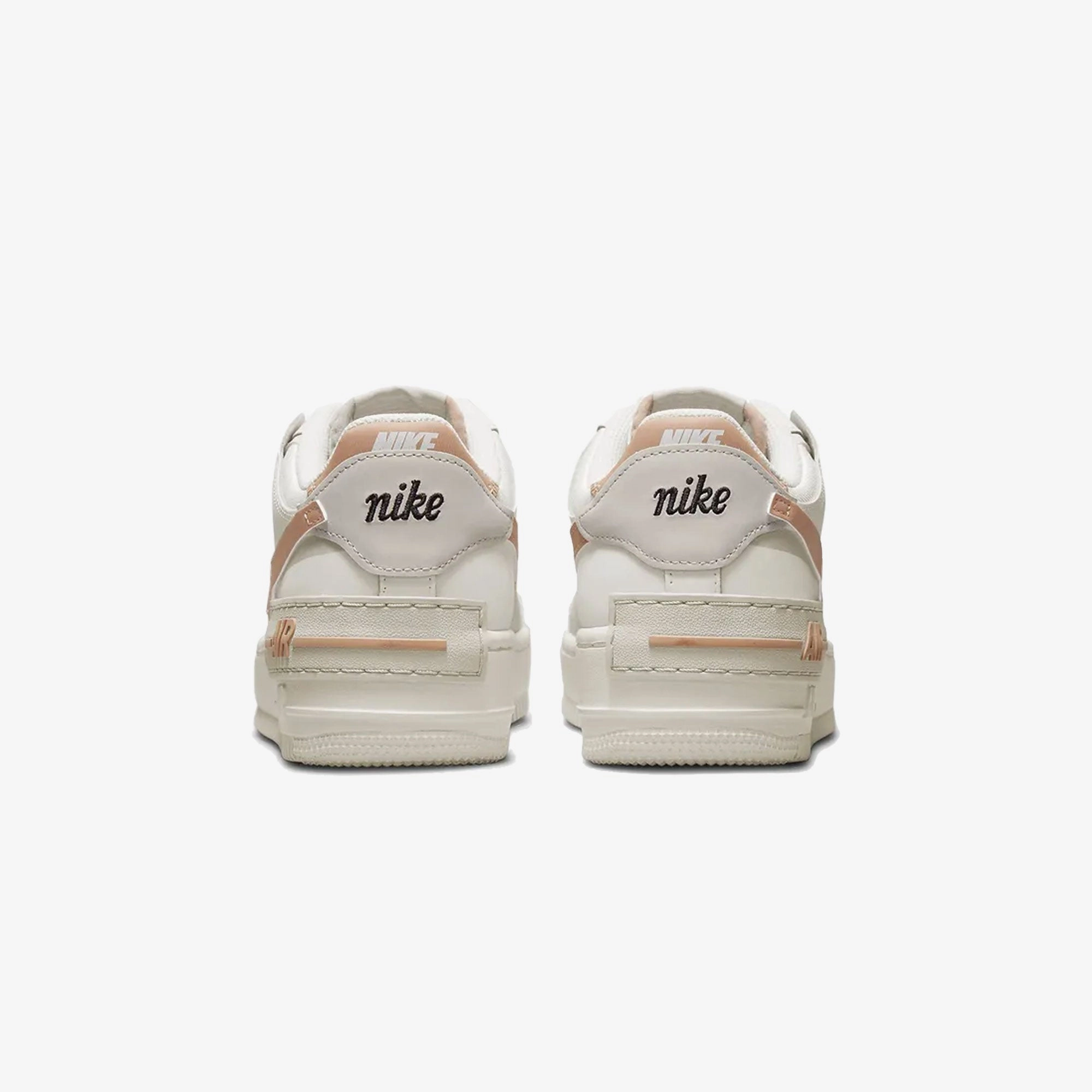 Nike | AIR FORCE 1 SHADOW  { SAIL/HEMP-FOSSIL-LIGHT BONE