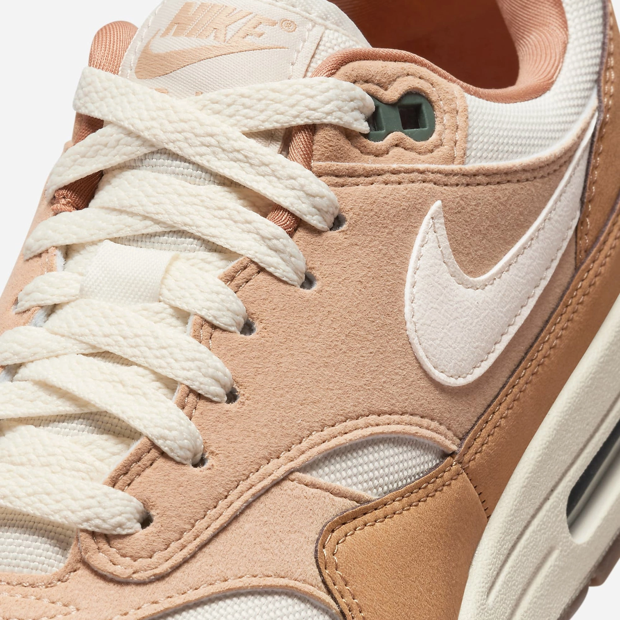 Nike | AIR MAX 1 '87 { FLAX/COCONUT MILK-SESAME-VINTAGE GREEN