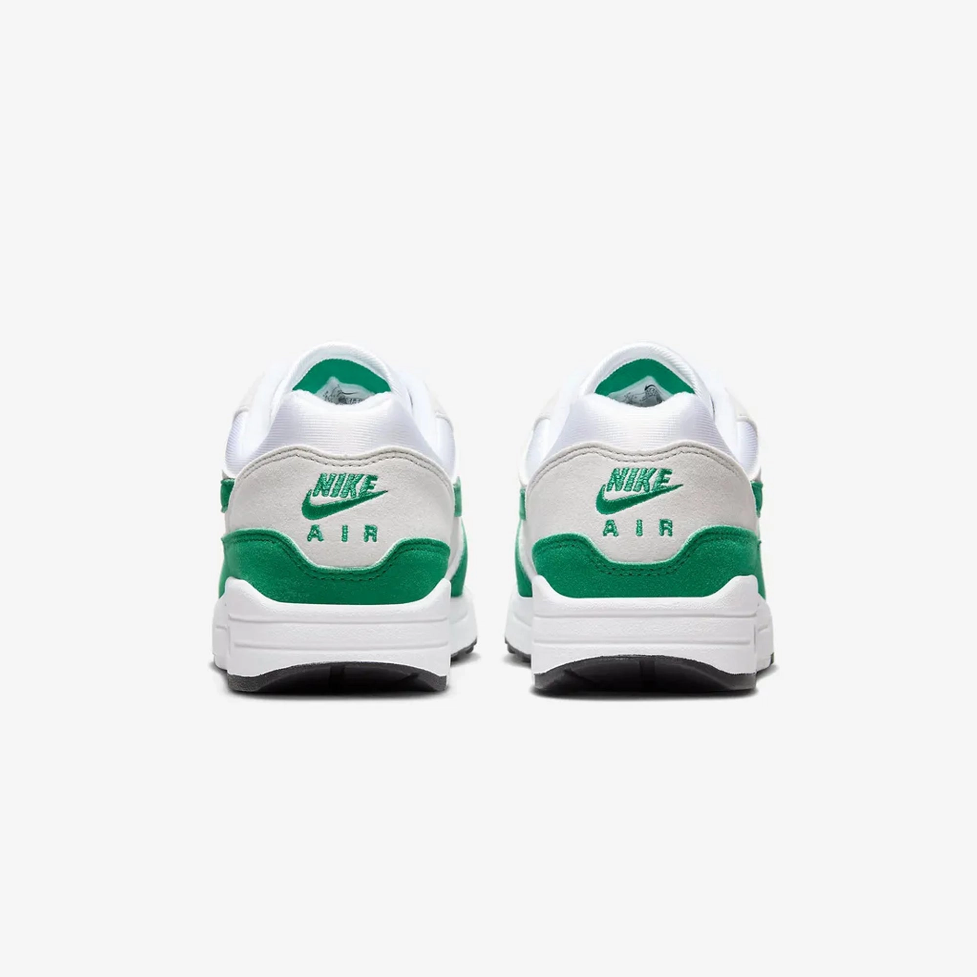 Nike | AIR MAX 1  { NEUTRAL GREY/MALACHITE-WHITE-BLACK