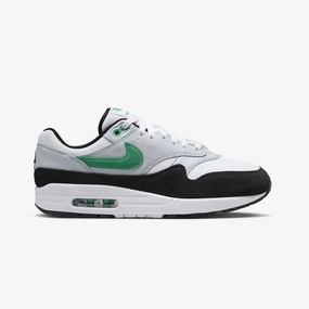Nike | AIR MAX 1  { WHITE/STADIUM GREEN-PURE PLATINUM-BLACK