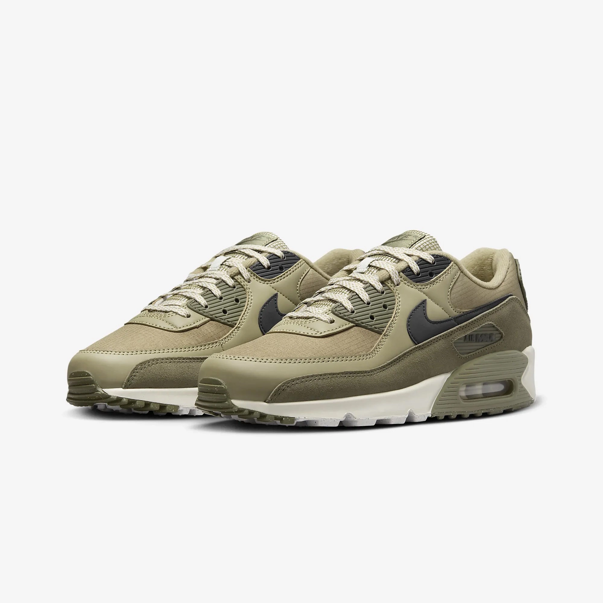 Nike | AIR MAX 90  { NEUTRAL OLIVE/BLACK-MEDIUM OLIVE