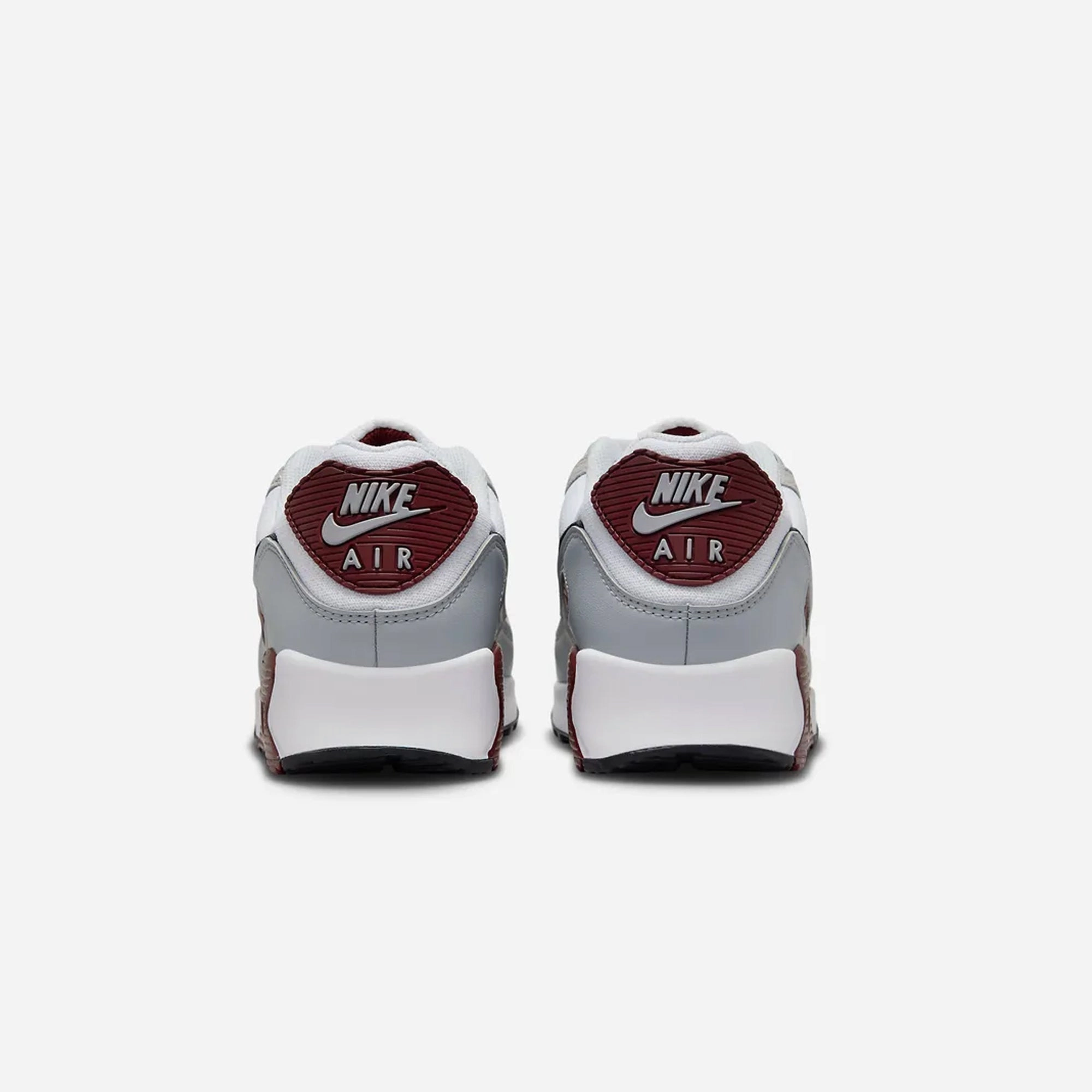 Nike | AIR MAX 90  { WHITE/BLACK-DARK TEAM RED-PURE PLATINUM