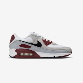 Nike | AIR MAX 90  { WHITE/BLACK-DARK TEAM RED-PURE PLATINUM