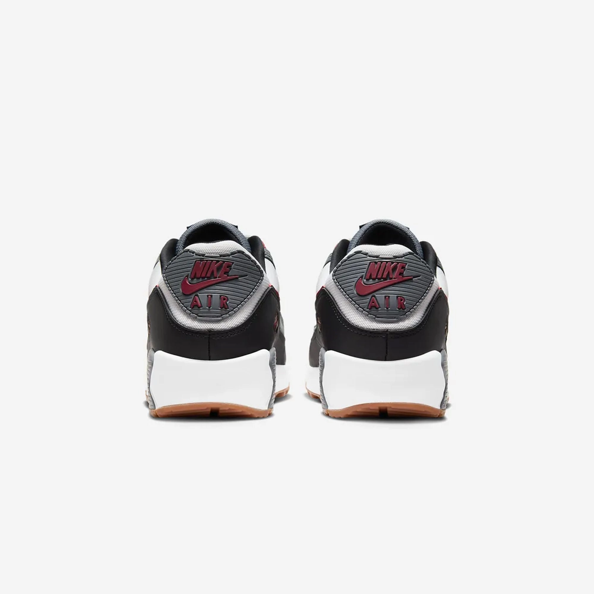 Nike | AIR MAX 90  { WHITE/TEAM RED-COOL GREY-BLACK