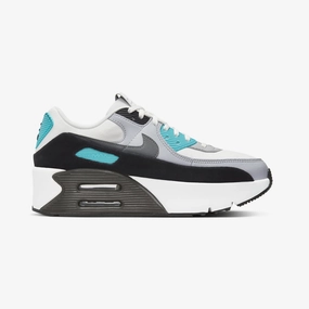 Nike | AIR MAX 90 LV8  { SUMMIT WHITE/SMOKE GREY-WOLF GREY-BLACK