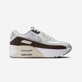 Nike | AIR MAX 90 LV8  { WHITE/PHOTON DUST-BAROQUE BROWN