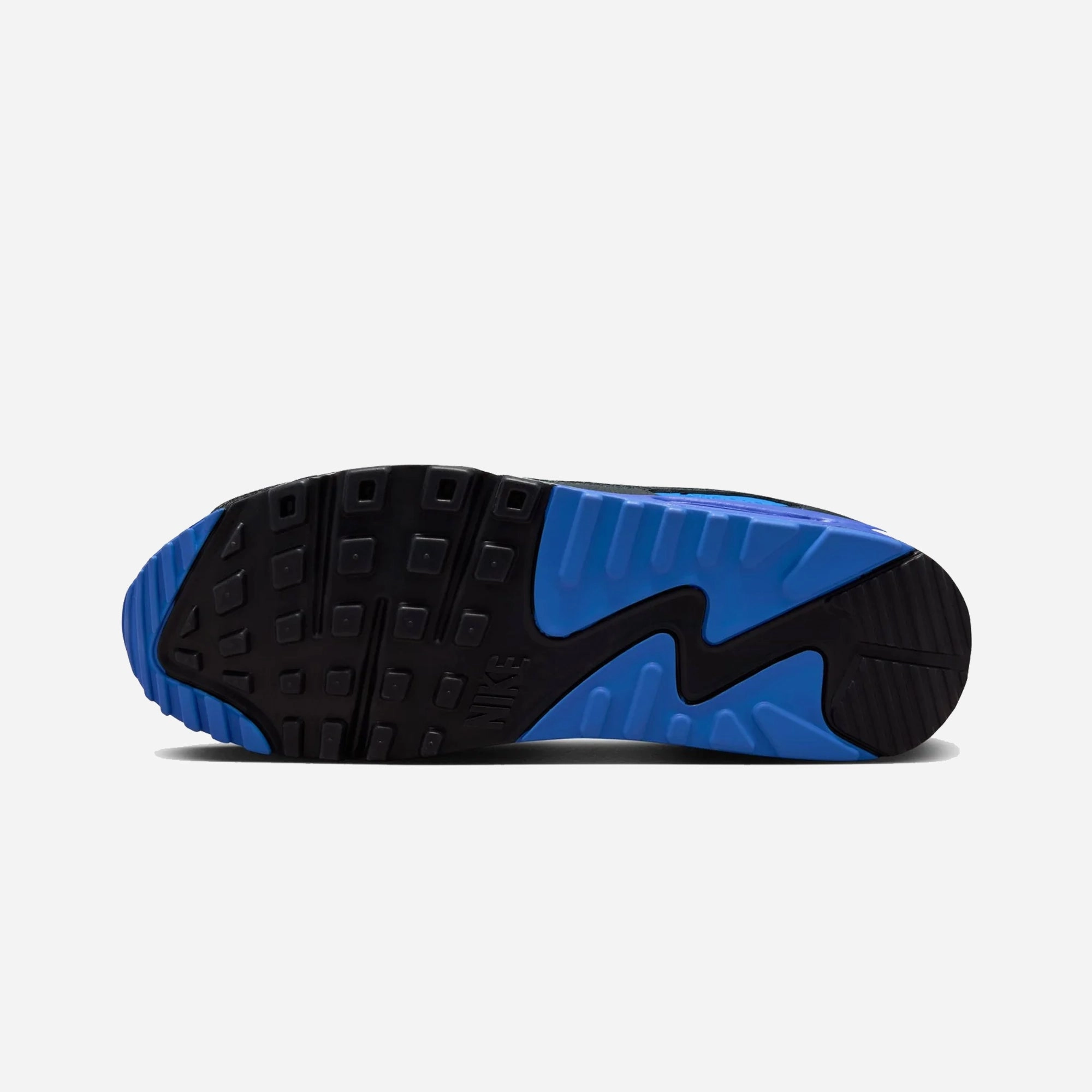NIKE | AIR MAX 90 PREMIUM { WHITE/KHAKI-RACER BLUE-BLACK
