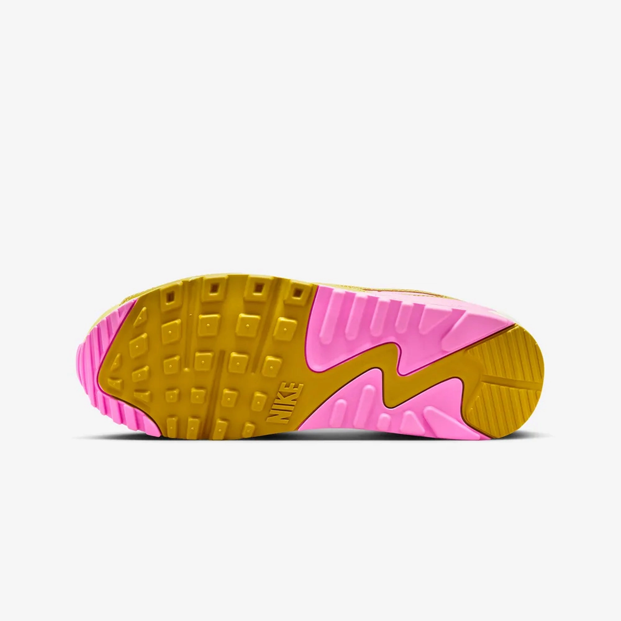 Nike | AIR MAX 90 SE  { COCONUT MILK/PLAYFUL PINK-SATURN GOLD