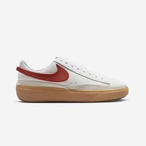 Nike | BLAZER PHANTOM LOW  { WHITE/DRAGON RED-SUMMIT WHITE-GUM YELLOW