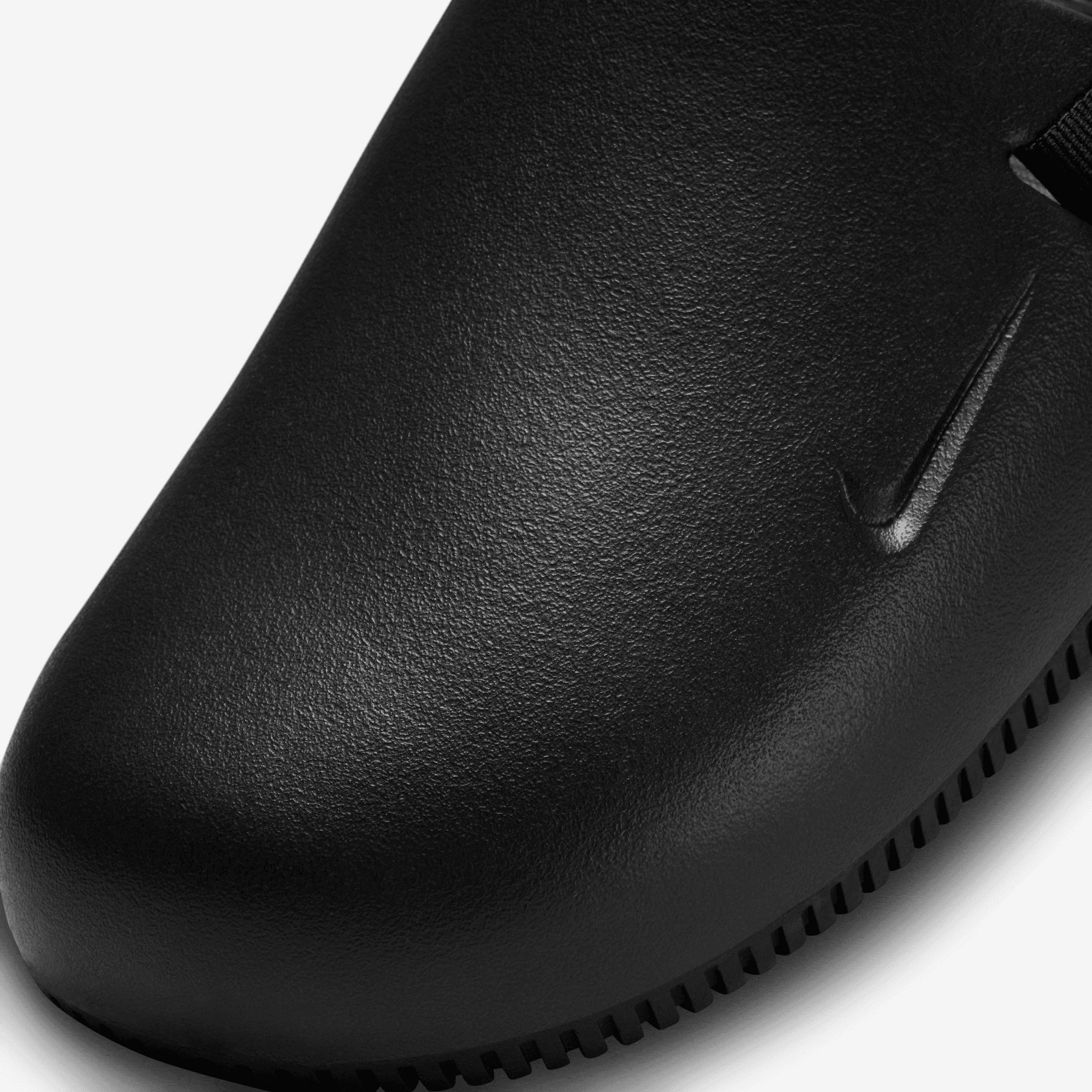 NIKE | CALM MULES { BLACK/BLACK