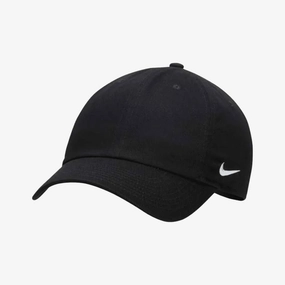 Nike | CLUB UNSTRUCTURED CAP  { BLACK/WHITE