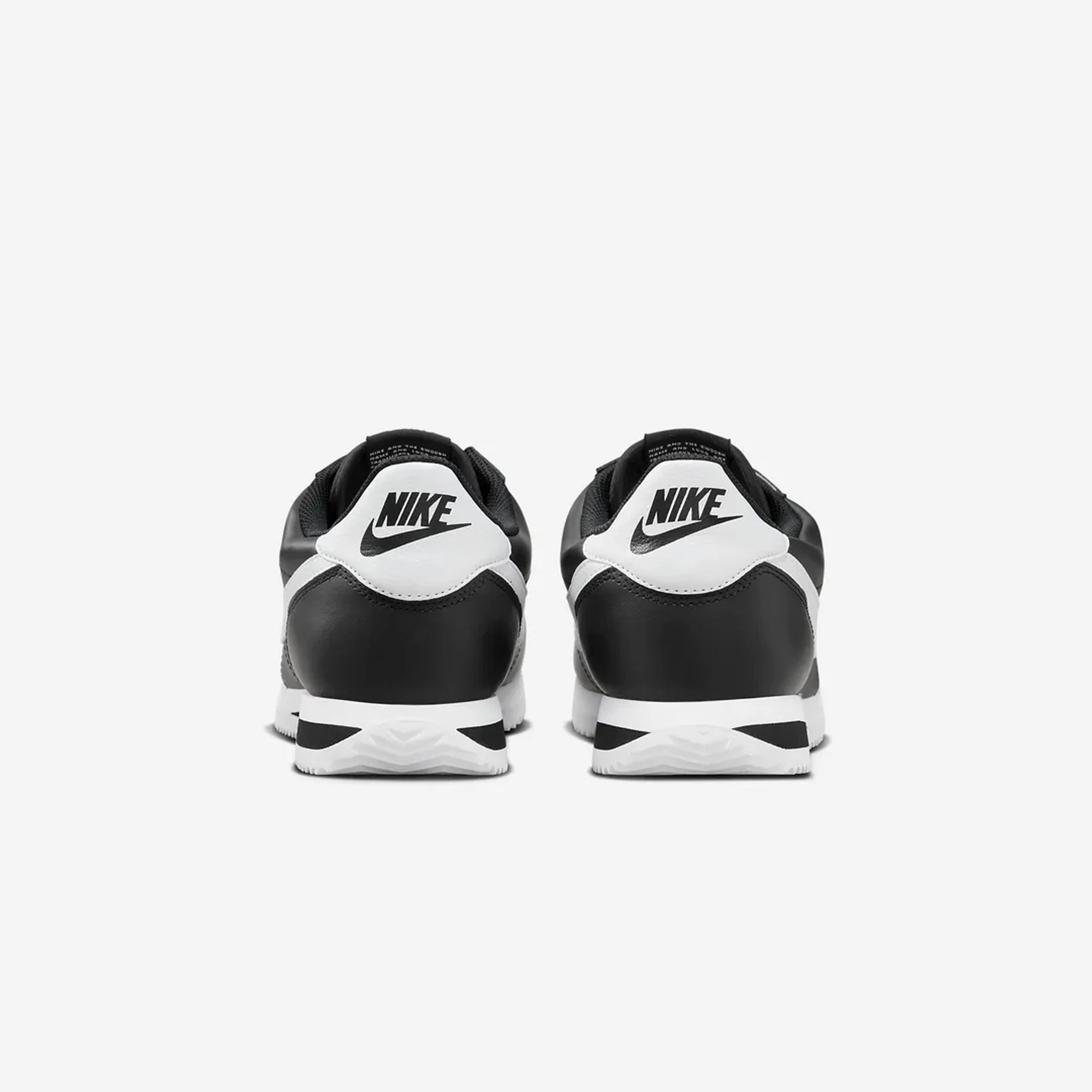 Nike | CORTEZ  { BLACK/WHITE