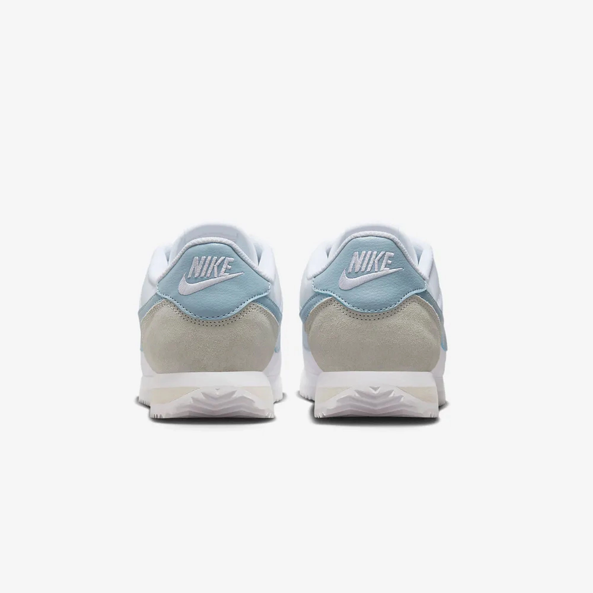 Nike | CORTEZ  { WHITE/LT ARMORY BLUE-LT OREWOOD BRN
