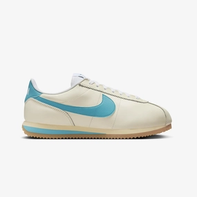 Nike | CORTEZ TXT  { COCONUT MILK/TEAL NEBULA-GUM YELLOW