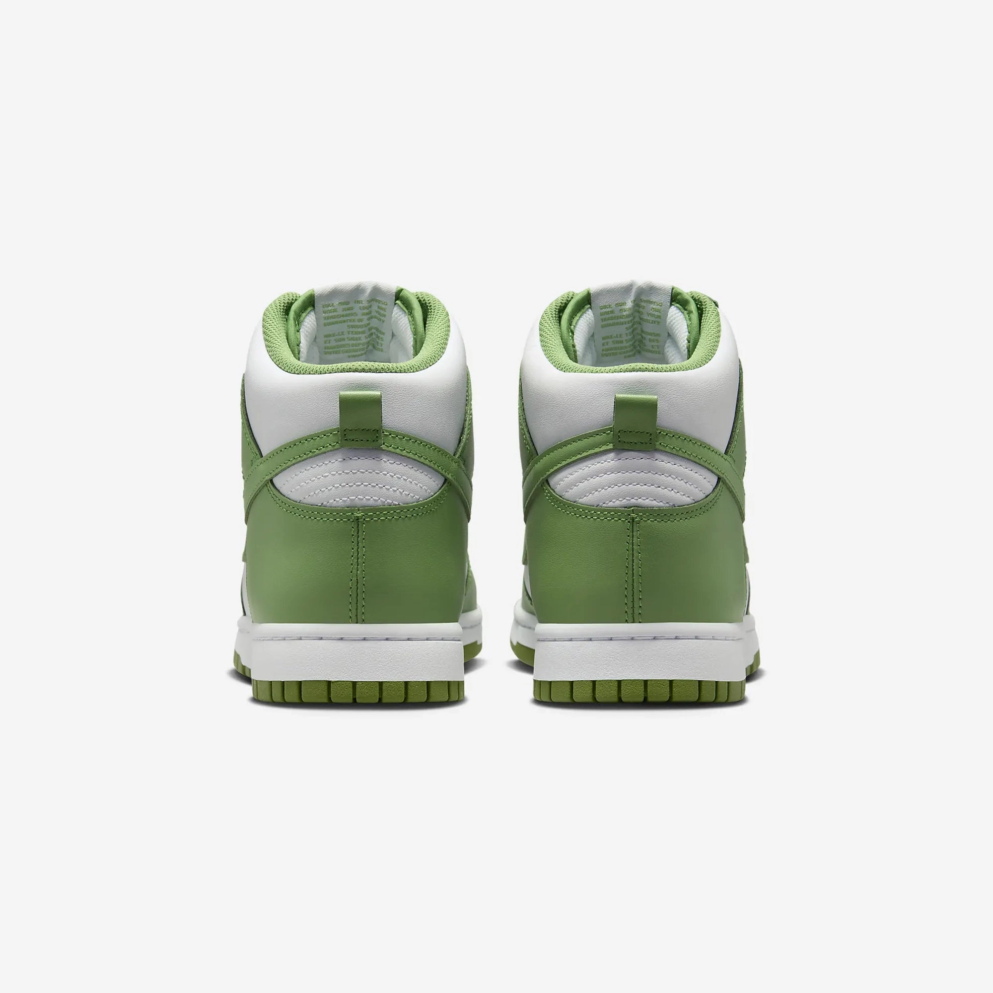 Nike | DUNK HIGH RETRO  { WHITE/CHLOROPHYLL-WHITE