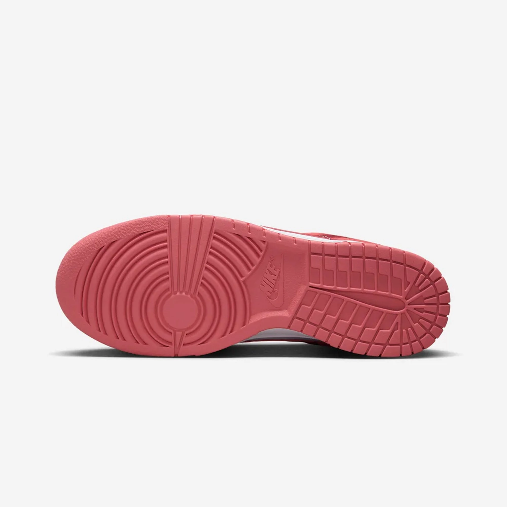 Nike | DUNK LOW  { WHITE/TEAM RED-ADOBE-DRAGON RED