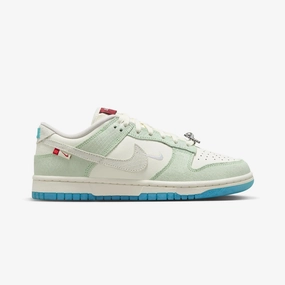 Nike | DUNK LOW LX  { SAIL/SAIL-SAIL-DUSTY CACTUS
