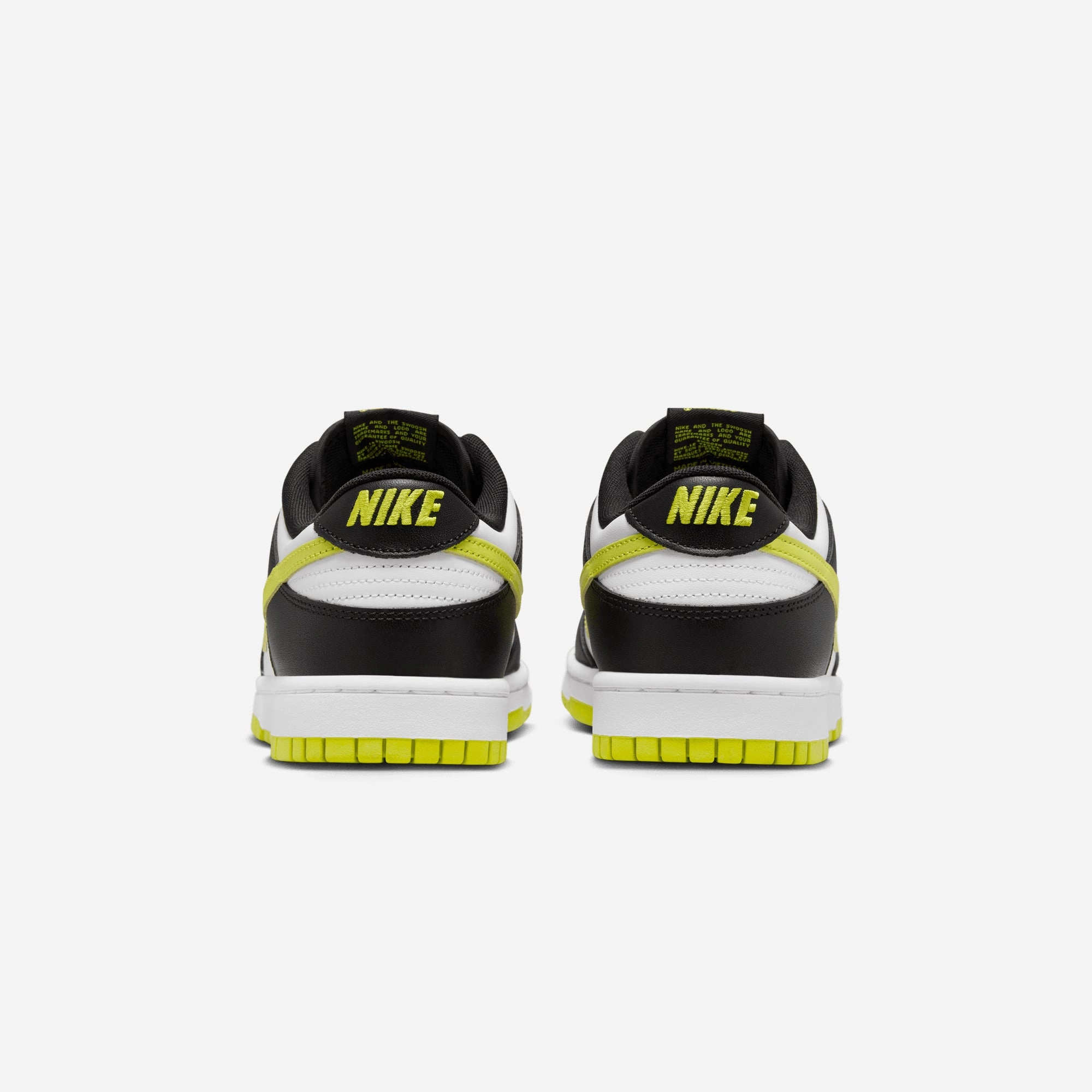 NIKE | DUNK LOW RETRO { WHITE/BRIGHT CACTUS-BLACK
