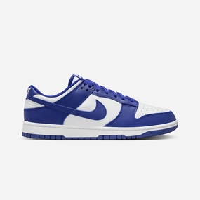 Nike | DUNK LOW RETRO  { WHITE/CONCORD-UNIVERSITY BLUE
