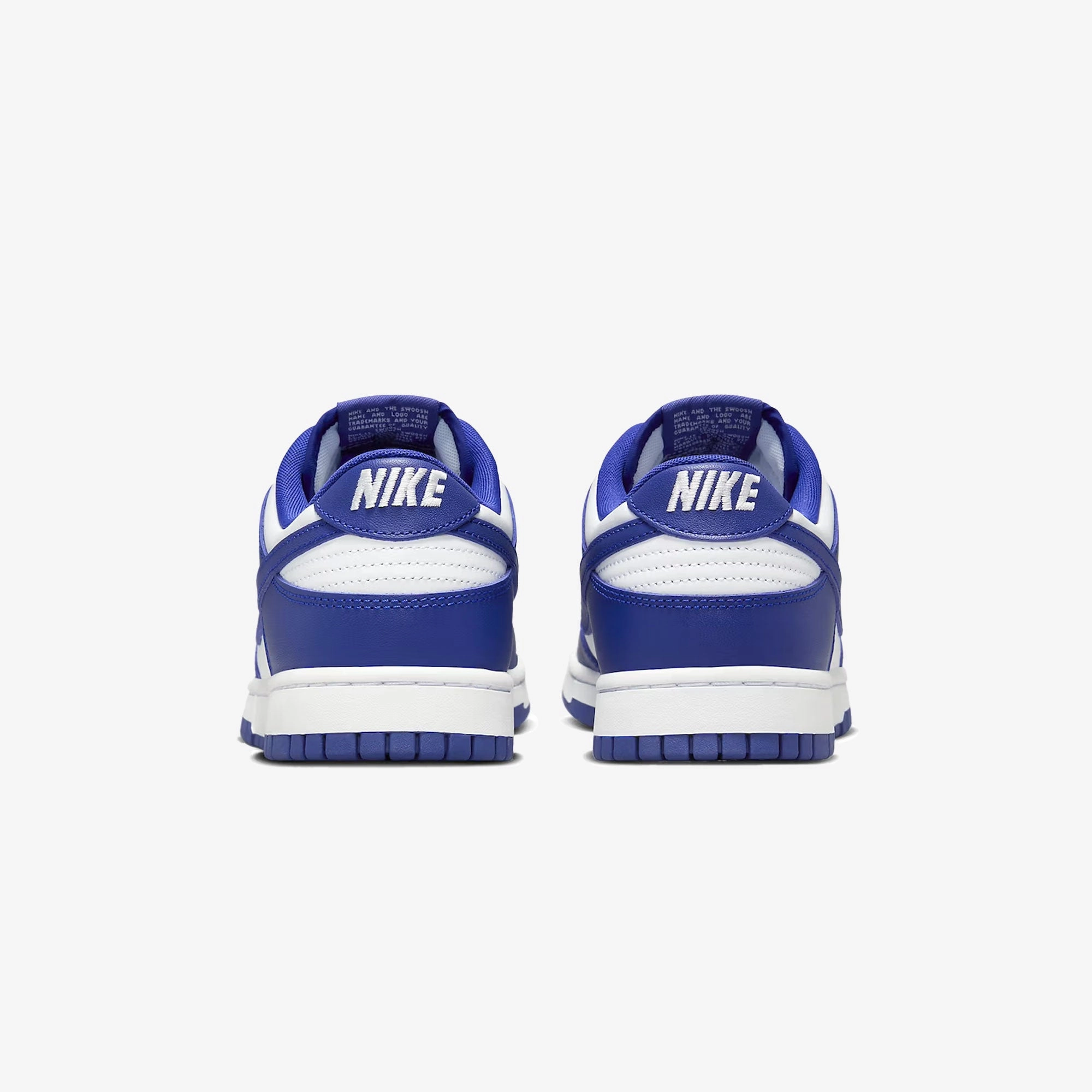 Nike | DUNK LOW RETRO  { WHITE/CONCORD-UNIVERSITY BLUE